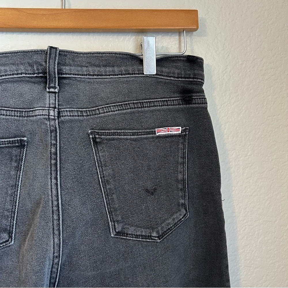 NWT, Hudson Womens Blair High-Rise Bootcut Crop Jeans W/ Slits Demitria Wash, 30 - Picture 9 of 13